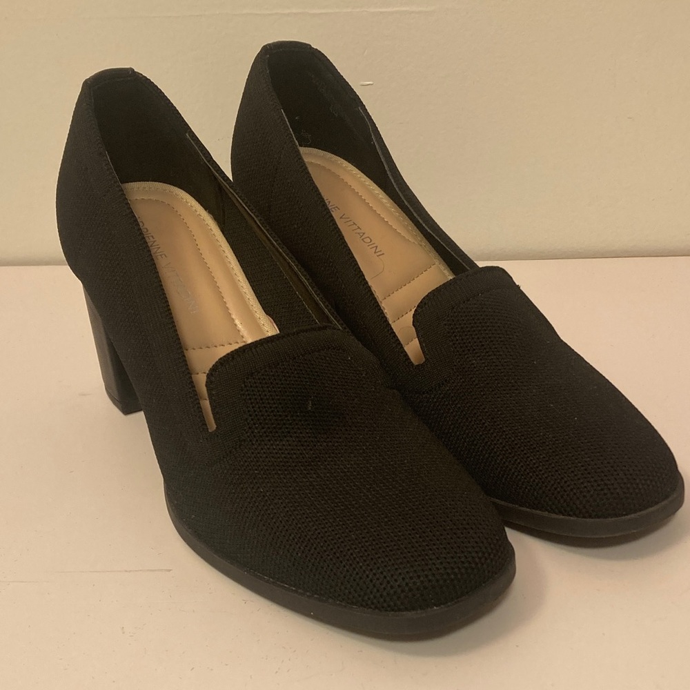 Adrienne Vittadini Black Women's Heels